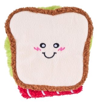 BUBA Pet ZippyPaws Pluszowa zabawka dla psa Snufflerz Sandwich [ZP1147]
