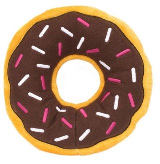 BUBA Pet ZippyPaws Pluszowy Donut Jumbo czekoladowy [ZP863]
