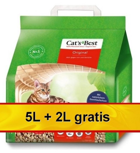 Cat's Best Cat's Best Original 7L / 3kg (5L+2L GRATIS)