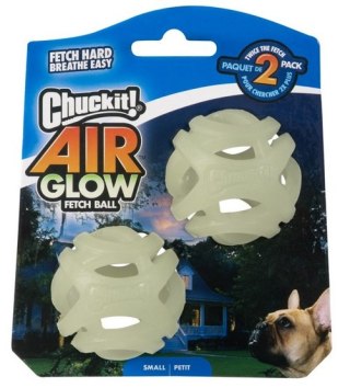 Chuckit! Chuckit! Max Glow Air Fetch Ball Small 2pak [36188]