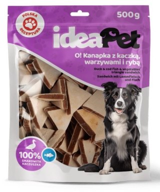 IdeaPet IdeaPet Kanapka z kaczką, warzywami i rybą 500g