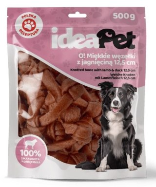 IdeaPet IdeaPet Miękkie węzełki z jagnieciną 12,5cm 500g
