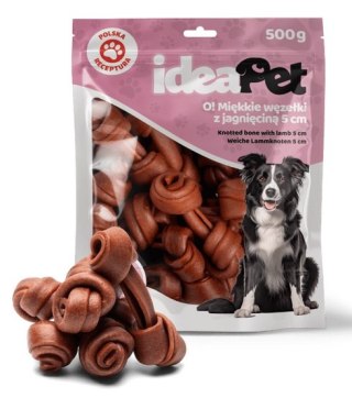 IdeaPet IdeaPet Miękkie węzełki z jagnieciną 5cm 500g