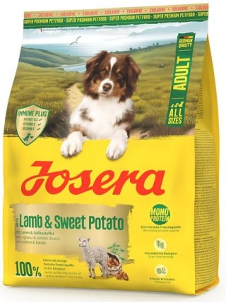 Josera Josera Pies Adult Lamb & Sweet Potato 900g