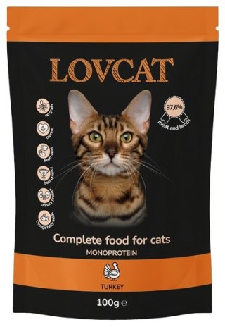 Lovcat Lovcat Pure Turkey saszetka 100g