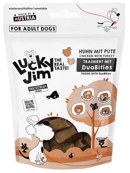 Lucky Jim Lucky Jim DuoBities Kurczak i indyk 70g