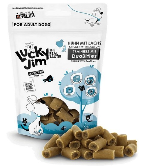 Lucky Jim Lucky Jim DuoBities Kurczak i łosoś 70g