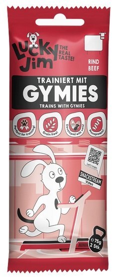 Lucky Jim Lucky Jim Gymies Wołowina 75g