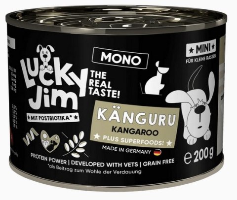 Lucky Jim Lucky Jim Mono Mini Adult Kangur puszka 200g