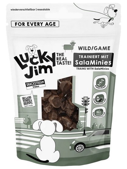 Lucky Jim Lucky Jim SalaMinies Dziczyzna 70g