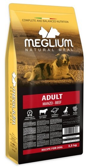 Meglium Meglium Dog Adult Beef 2,5kg