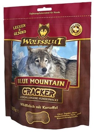 Wolfsblut Wolfsblut Dog Cracker Blue Mountain - dziczyzna i ziemniaki 225g