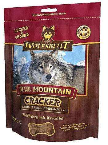 Wolfsblut Wolfsblut Dog Cracker Blue Mountain - dziczyzna i ziemniaki 225g