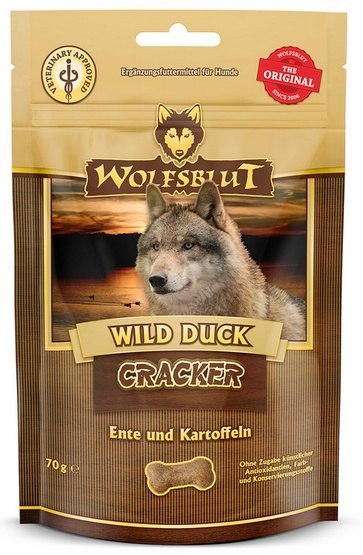Wolfsblut Wolfsblut Dog Cracker Wild Duck - kaczka i bataty 70g