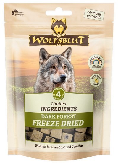 Wolfsblut Wolfsblut Dog Limited Ingredients Freeze Dried Dark Forest - liofilizowana dziczyzna 40g