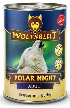 Wolfsblut Wolfsblut Dog Polar Night Adult - renifer i dynia puszka 395g