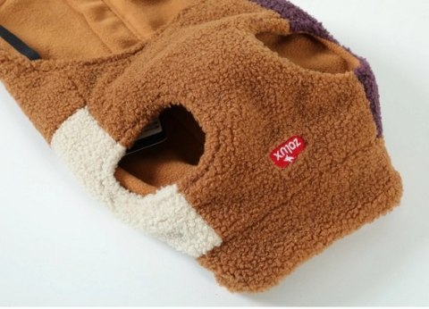 Zolux Zolux Ciepła bluza dla psa Bouclette R.35 jasnobrązowa