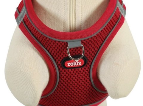 Zolux Zolux Szelki oddychające z siatki S czerwone