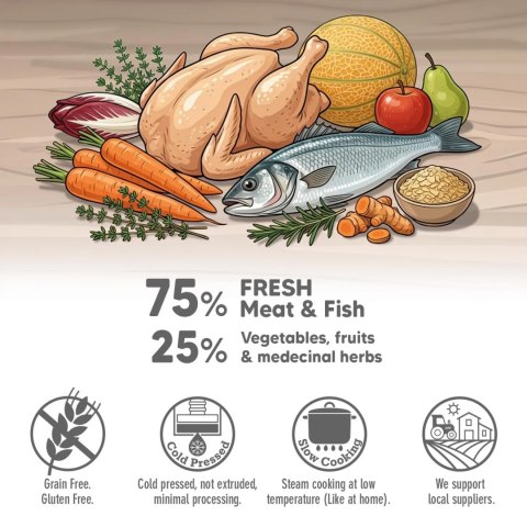 ARQUIVET FRESH półwilgotny przysmak z kurczakiem 300 g Arquivet
