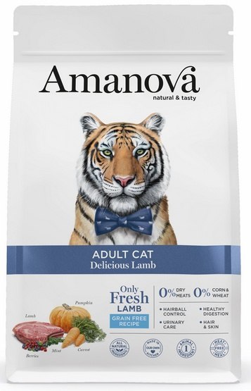Amanova Amanova Cat Adult Delicious Lamb - jagnięcina 4kg