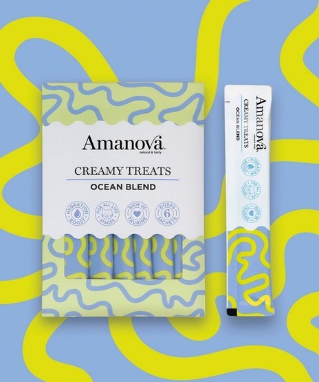 Amanova Amanova Cat Creamy Treats Ocean Blend Tuna & Salmon - tuńczyk i łosoś 6x15g