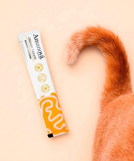Amanova Amanova Cat Creamy Treats Savory Chicken - kurczak 6x15g