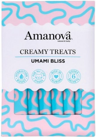 Amanova Amanova Cat Creamy Treats Umami Bliss Chicken & Katsuobushi - kurczak i katsuobushi 6x15g