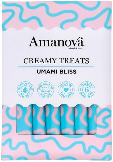 Amanova Amanova Cat Creamy Treats Umami Bliss Chicken & Katsuobushi - kurczak i katsuobushi 6x15g