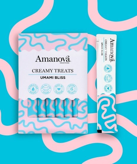 Amanova Amanova Cat Creamy Treats Umami Bliss Chicken & Katsuobushi - kurczak i katsuobushi 6x15g