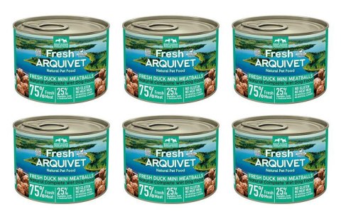 Arquivet Fresh MINI klopsiki z kaczką batatem i pomarańczą 6x200g Arquivet Fresh