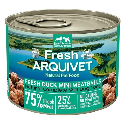 Arquivet Fresh MINI klopsiki z kaczką batatem i pomarańczą 6x200g Arquivet Fresh
