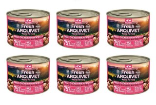 Arquivet Fresh MINI klopsiki z kurczaka w sosie 6x200g Arquivet Fresh