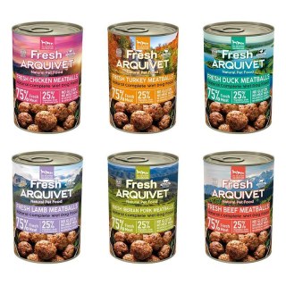 Arquivet Fresh klopsiki MIX SMAKÓW 6x400g Arquivet Fresh