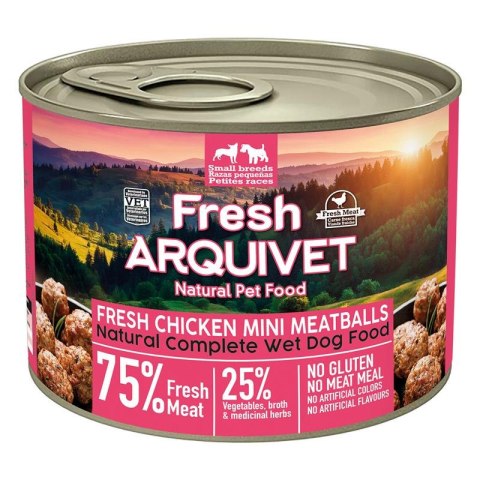 Arquivet Fresh klopsiki MINI MIX SMAKÓW 6x200g Arquivet Fresh