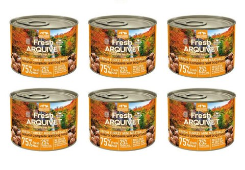 Arquivet Fresh klopsiki z indyka w sosie 6x200g Arquivet Fresh