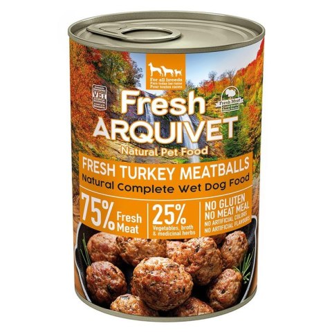 Arquivet Fresh klopsiki z indyka w sosie 6x400g Arquivet Fresh