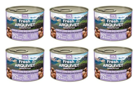 Arquivet Fresh klopsiki z jagnięciny w sosie 6x200g Arquivet Fresh