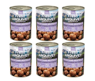 Arquivet Fresh klopsiki z jagnięciny w sosie 6x400g Arquivet Fresh