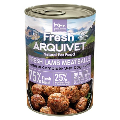 Arquivet Fresh klopsiki z jagnięciny w sosie 6x400g Arquivet Fresh