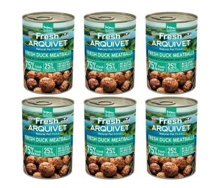 Arquivet Fresh klopsiki z kaczką batatem i pomarańczą 6x400g Arquivet Fresh