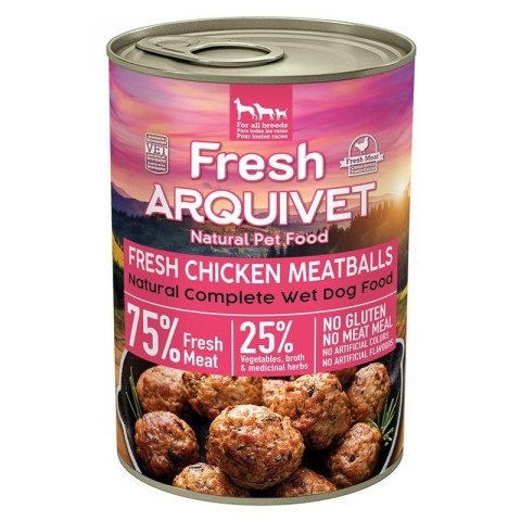 Arquivet Fresh klopsiki z kurczaka w sosie 6x400g Arquivet Fresh