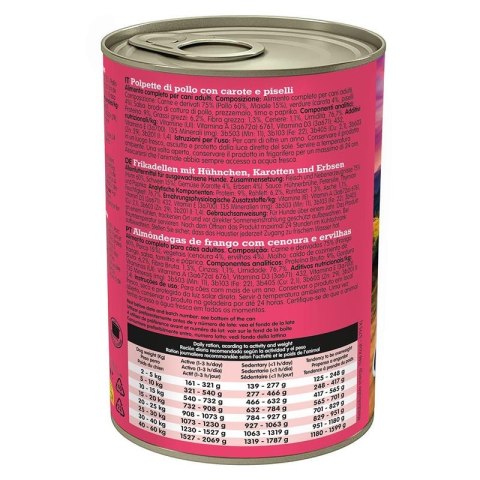 Arquivet Fresh klopsiki z kurczaka w sosie 6x400g Arquivet Fresh