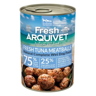 Arquivet Fresh klopsiki z tuńczykiem, dynią i szpinakiem 400g Arquivet Fresh