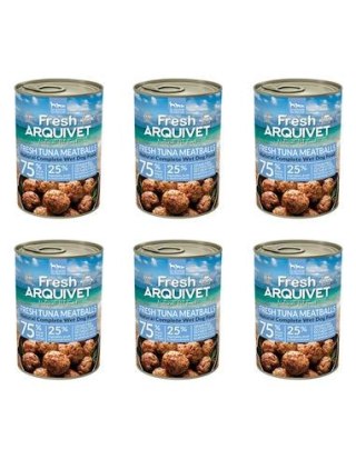 Arquivet Fresh klopsiki z tuńczykiem, dynią i szpinakiem 6x400g Arquivet Fresh