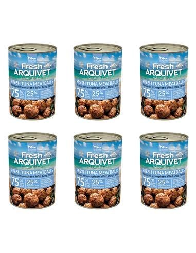 Arquivet Fresh klopsiki z tuńczykiem, dynią i szpinakiem 6x400g Arquivet Fresh