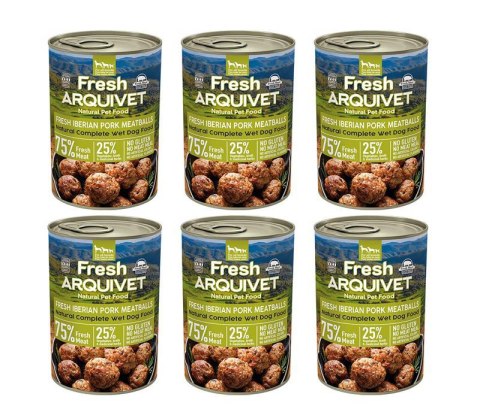 Arquivet Fresh klopsiki z wieprzowiny w sosie 6x400g Arquivet Fresh