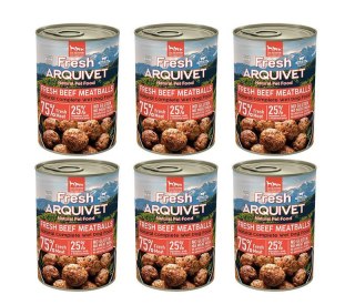 Arquivet Fresh klopsiki z wołowiny w sosie 6x400g Arquivet Fresh