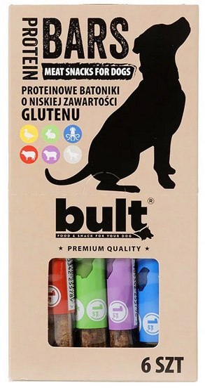 Bult Bult Bar Batoniki proteinowe Mix Smaków 6x37,5g