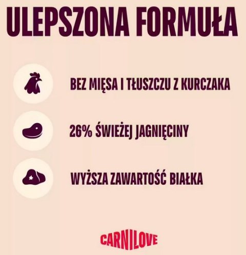 Carnilove Carnilove Cat Active Lamb & Wild Boar Sterilised - jagnięcina i dzik 6kg