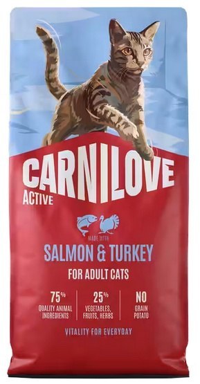 Carnilove Carnilove Cat Active Salmon & Turkey - łosoś i indyk 2kg